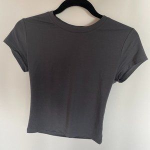 Sarahs Day x White Fox Boutique Hilton Baby Tee Size Small